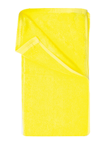 ผ้าเช็ดตัวขายส่ง สีเหลือง